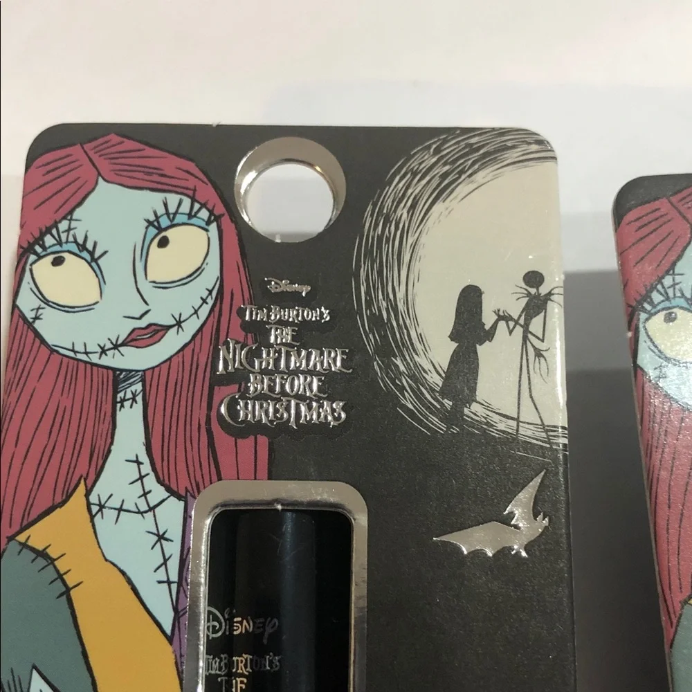 Disney’s‎ Tim Burton Nightmare Before Christmas Sally and Jack lip gloss set new